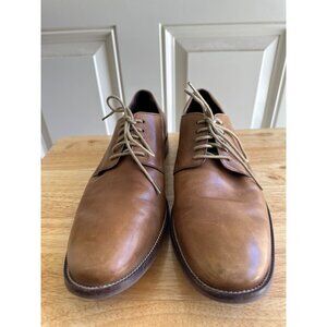 Cole Haan Men's Tan Leather Lace-Up Oxfords Size 10.5M Sku 2979